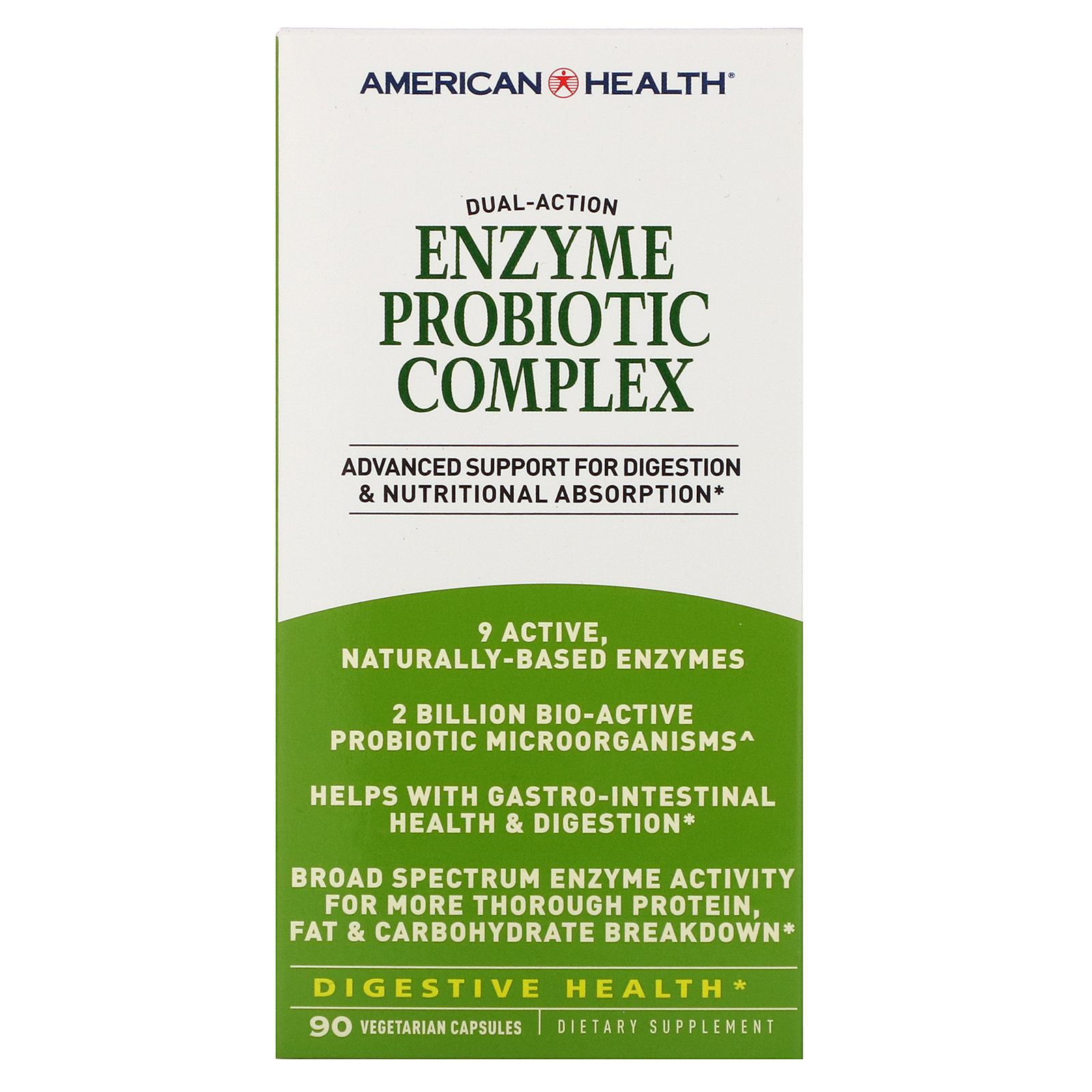Comprar American Health, Complexo Probiótico de Enzimas, 90 Cápsulas Vegetarianas