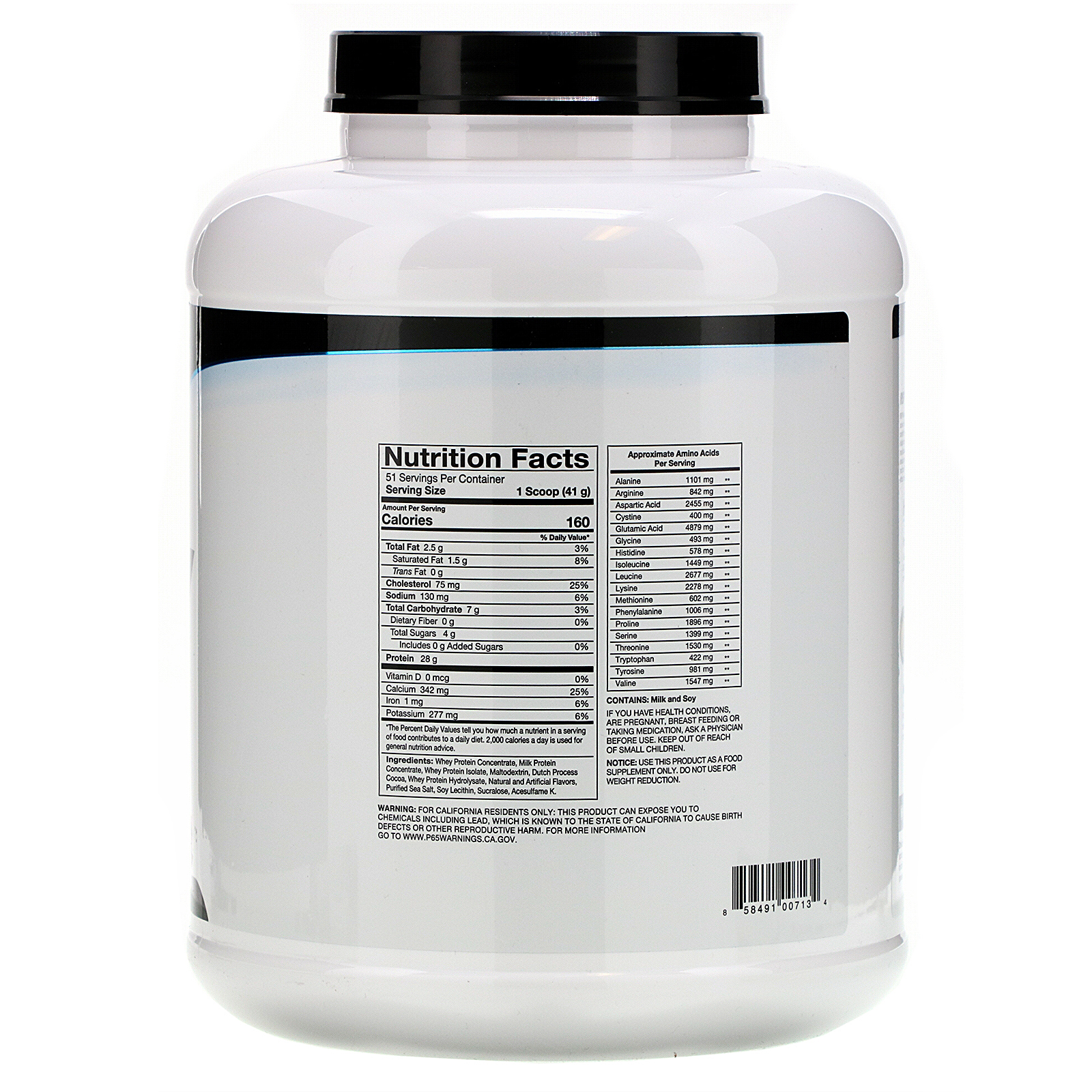 Comprar RSP Nutrition, Whey Protein em Pó, Chocolate, 2,09 kg (4,6 lb) - Imagem 2