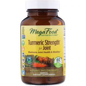 Comprar MegaFood, Turmeric Strength for Joint, 60 Tablets