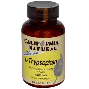 Comprar California Natural, L-Triptofano - 60 Cápsulas