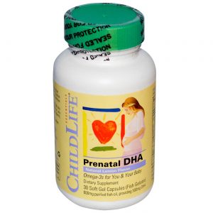 Comprar ChildLife Pré-natal de DHA 30 Cápsulas