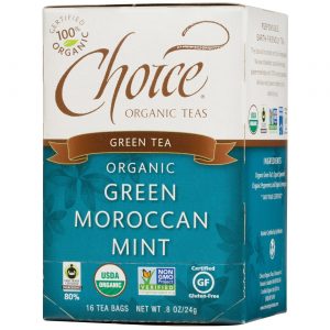 Comprar Choice Organic Teas Chá de hortelã marroquino OG2 Grn 16bag