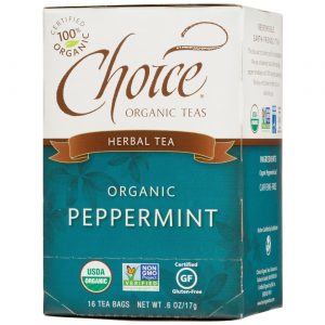 Comprar Choice Organic Teas, Chá de Ervas de Hortelã-Pimenta Orgânico - 16 Saquinhos de Chá