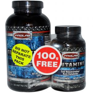 Comprar Prolab Nutrition, Glutamina em Pó 300 + 100 - 100 g