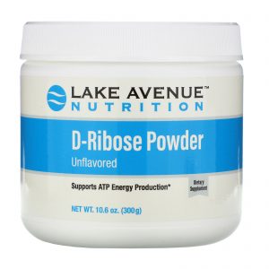 Comprar Lake Avenue Nutrition, D-Ribose em Pó, Sem Sabor, 300 g (10,6 oz)