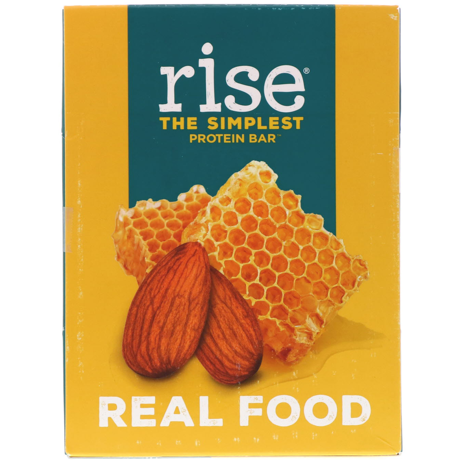 Comprar Rise Bar, THE SIMPLEST PROTEIN BAR, Almond Honey, 12 Bars, 2.1 oz (60 g) Each - Imagem 2