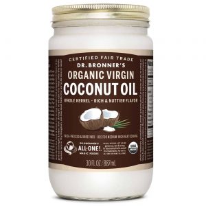 Comprar Dr Bronner, Óleo de Coco Virgem Integral Orgânico - 887 ml
