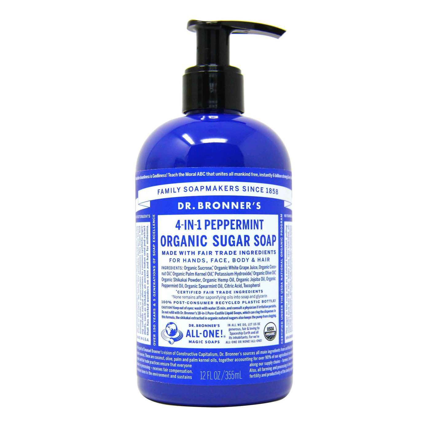 Comprar Dr Bronner Orgânico Shikakai Soap Hortelã-pimenta 12 fl oz