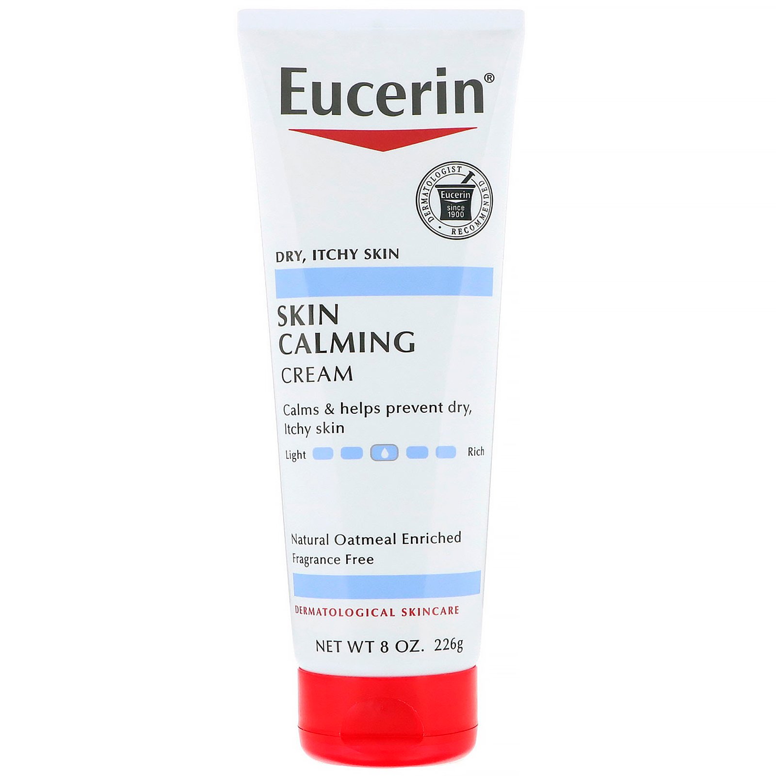 Comprar Eucerin, Skin Calming Creme, Pele Seca e Com Coceira, Sem Fragrância, 226 g (8 oz)