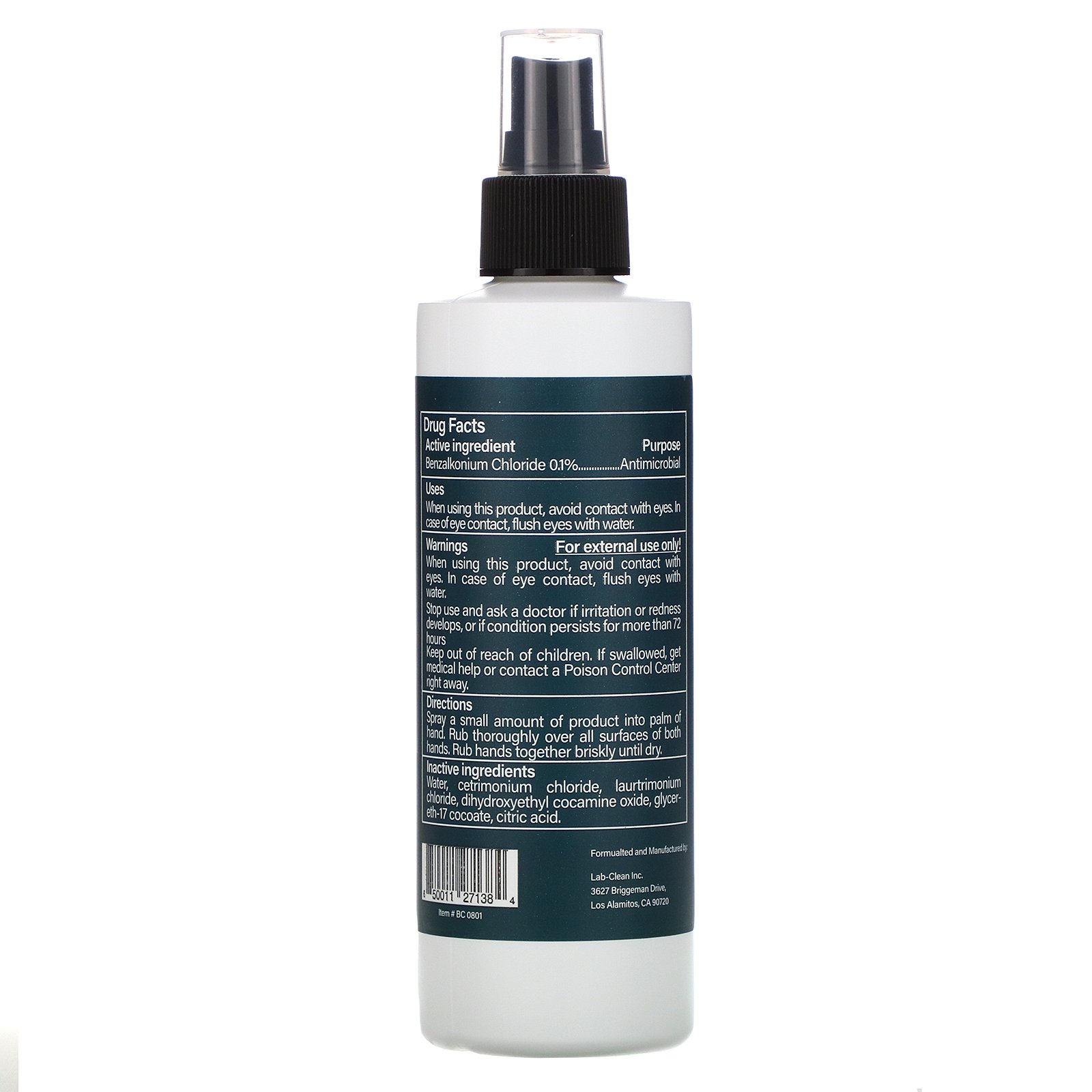 Comprar Bayes, Hand Sanitizer, Alcohol Free, Unscented, 8 fl oz (236 ml) - Imagem 2