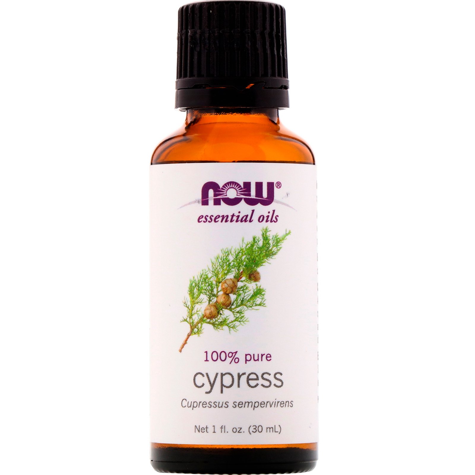Comprar Now Foods, Óleos Essenciais, Cipreste, 1 fl oz (30 ml)