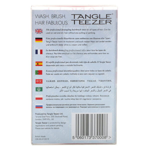 Comprar Tangle Teezer, The Original, Wet and Dry, Professional Detangling Hairbrush, Pink Fizz, 1 Brush - Imagem 4