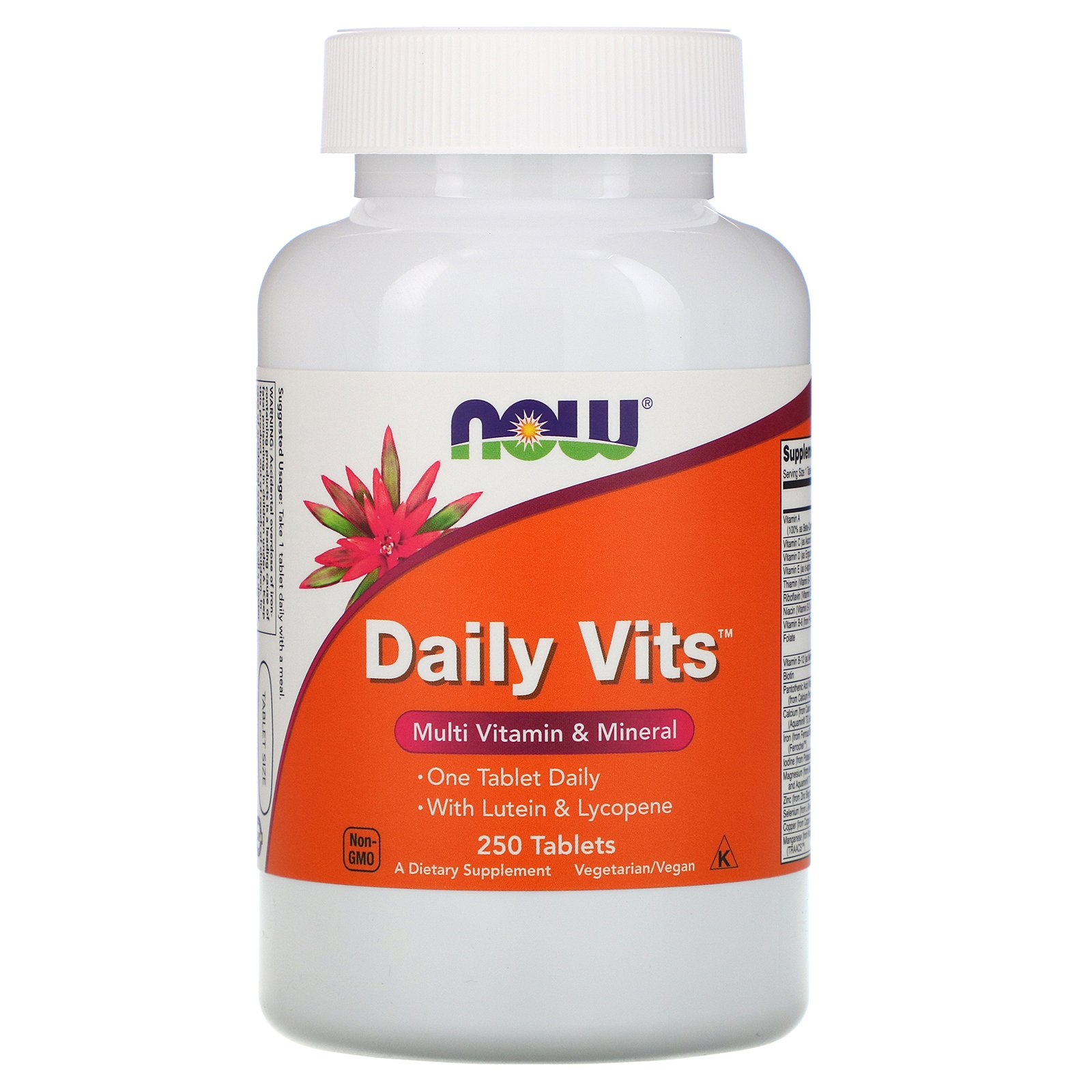 Comprar Now Foods, Vitaminas Diárias, 250 Comprimidos