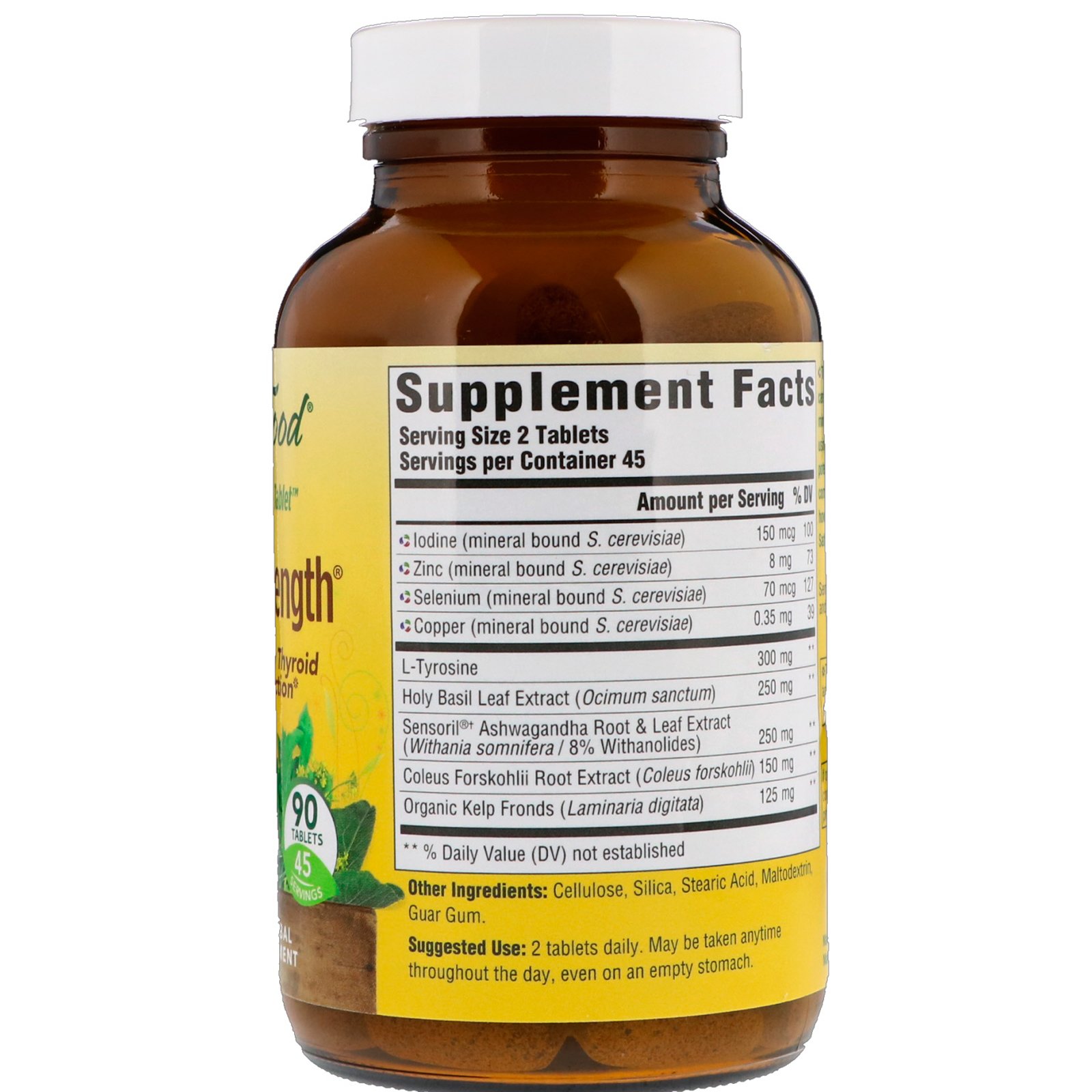 Comprar MegaFood, Thyroid Strength, 90 Comprimidos - Imagem 2