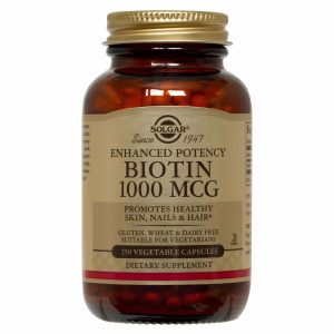 Comprar Solgar, Biotina 1000 MCG - 250 Cápsulas Vegetais