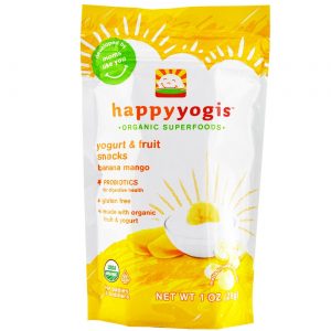 Comprar Happy Baby, Happy Yogis™ - Sabor Banana e Manga - 1 oz (28g) por pacote