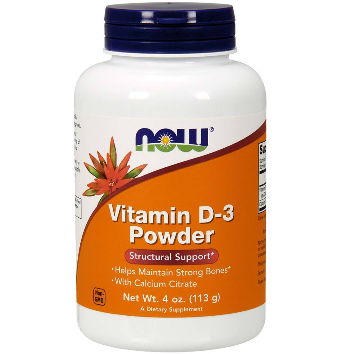 Comprar Now Foods, Vitamina D-3 - 113 g