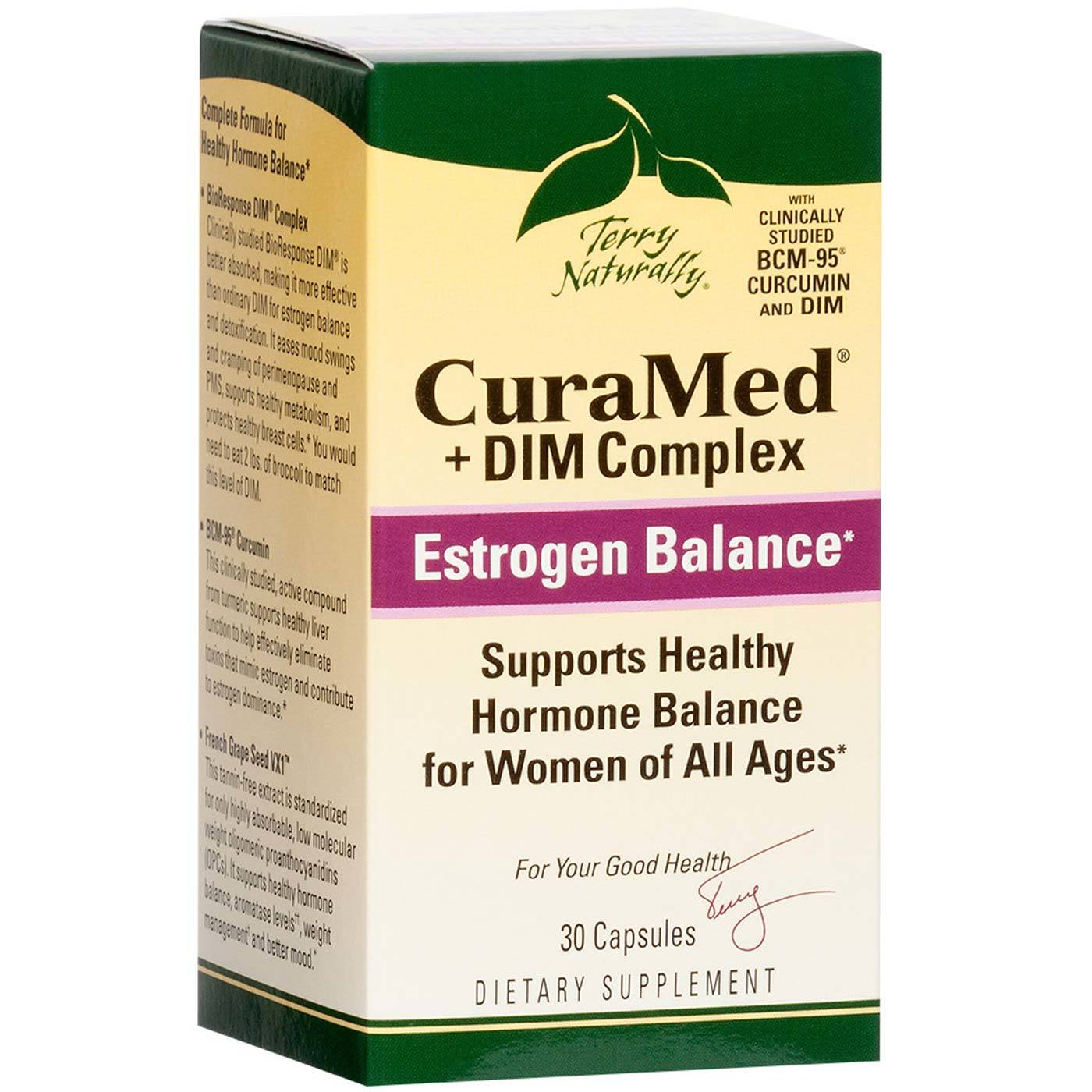 Comprar Terry Naturally CuraMed + DIM Complexo - 30 Cápsulas