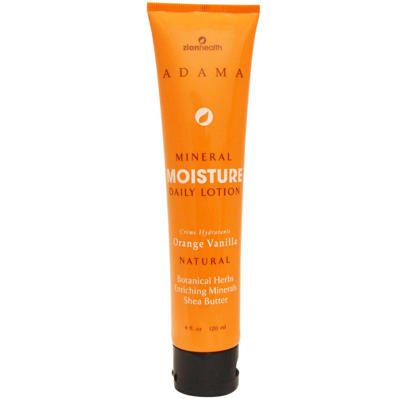 Comprar Zion Health Moisture Intense Daily Lotion, Vanilla De Laranja - 4 oz
