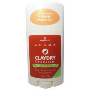 Comprar Zion Health Clay Dry Silk Desodorante, Pera Verde - 2.5 oz