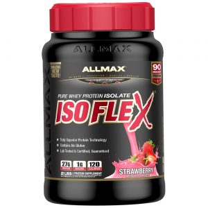 Comprar AllMax Nutrition Isoflex, morango - 32 oz