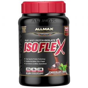 Comprar AllMax Nutrition Isoflex, Chocolate de menta - 32 oz