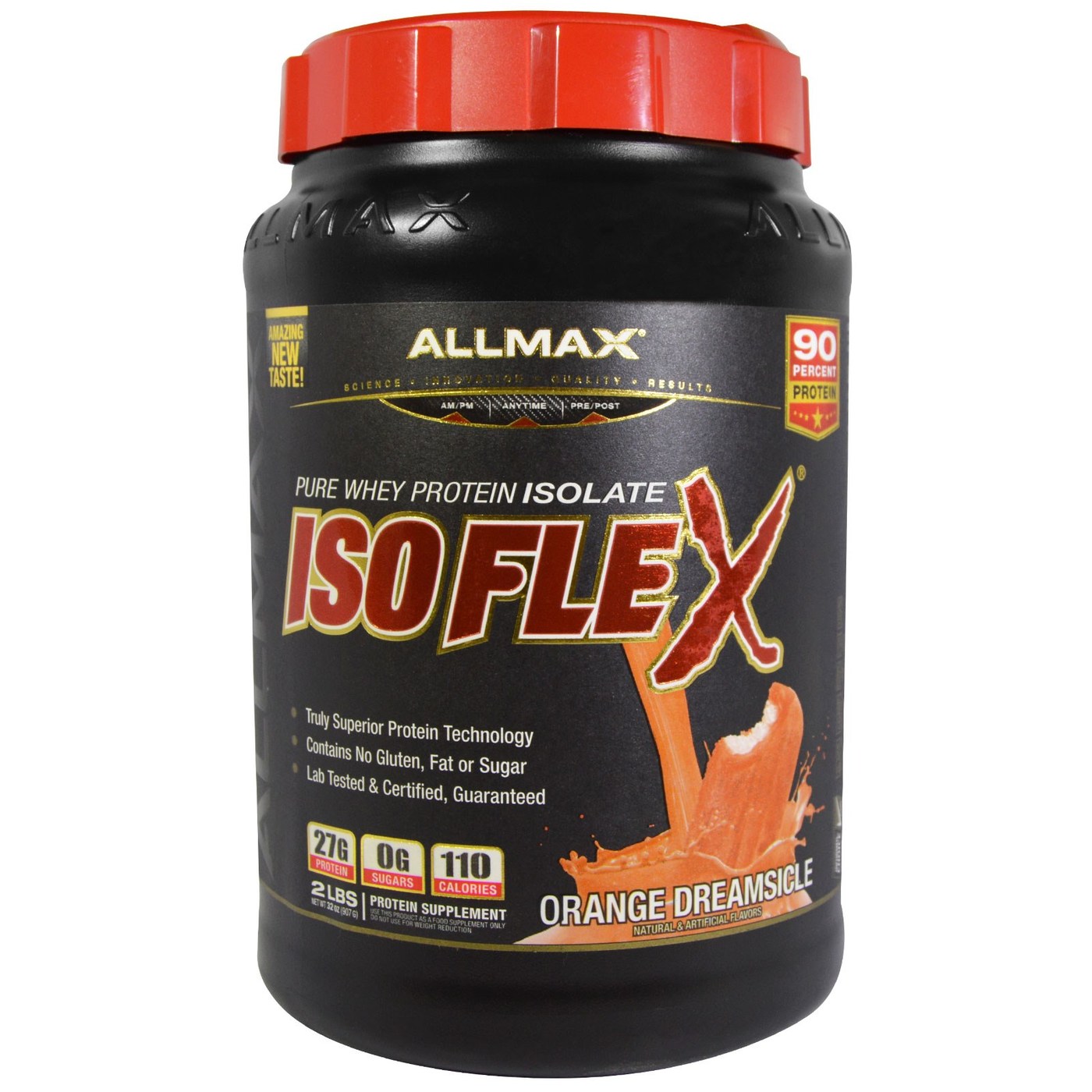 Comprar AllMax Nutrition Isoflex, laranja - 32 oz