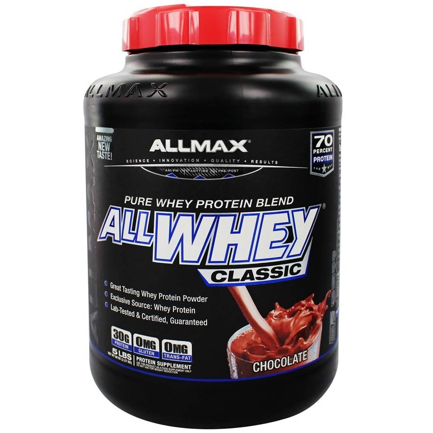 Comprar AllMax Nutrition Classic AllWhey, Chocolate - 80 oz