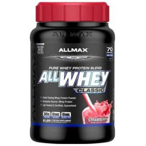 Comprar AllMax Nutrition Classic AllWhey, morango - 32 oz