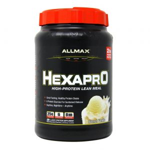Comprar AllMax Nutrition, Hexapro®, Baunilha - 3 lbs (1.36 Kg)