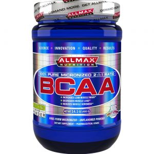 Comprar AllMax Nutrition, BCAA 2:1:1 - Sem sabor - 14.1 oz (400g)