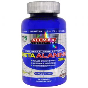 Comprar AllMax Nutrition, Beta-Alanina - 100 g