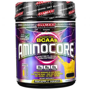 Comprar AllMax Nutrition, BCAA Aminocore Instantâneo - Manga e Abacaxi - 16.3 oz