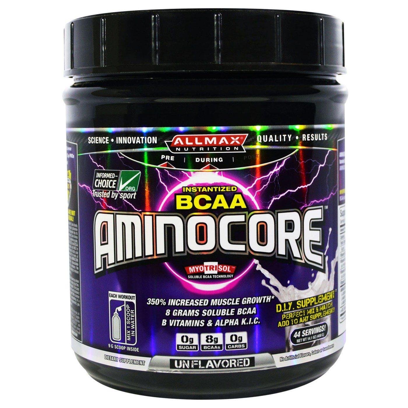Comprar AllMax Nutrition Instantized BCAA Aminocore, Sem sabor - 13.1 oz
