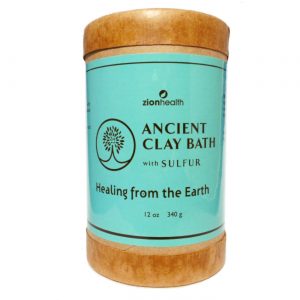 Comprar Zion Health Ancient Clay Bath, Com Sulfer - 12 oz