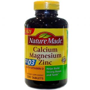 Comprar Nature Made, Cálcio Magnésio Zinco - 300 Tabletes