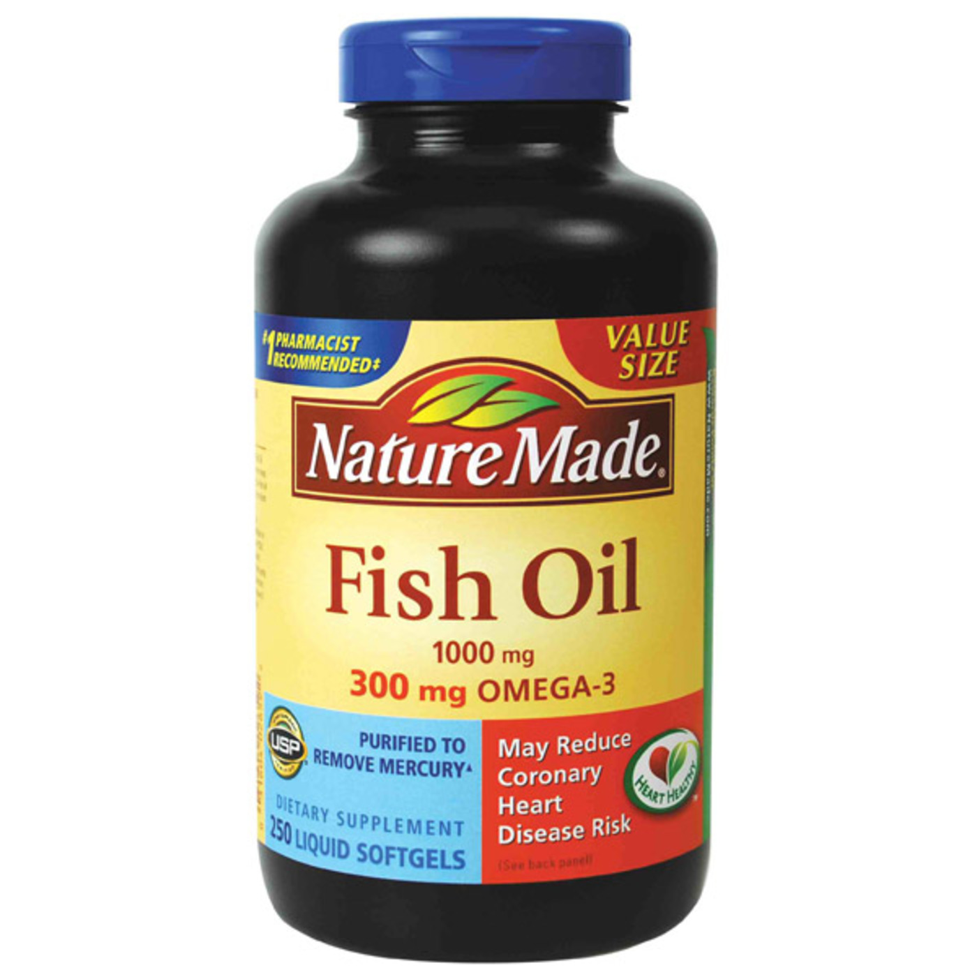 Comprar Nature Made, Fish Oil (Óleo de Peixe) - 250 Liquid. Cápsulas em Gel
