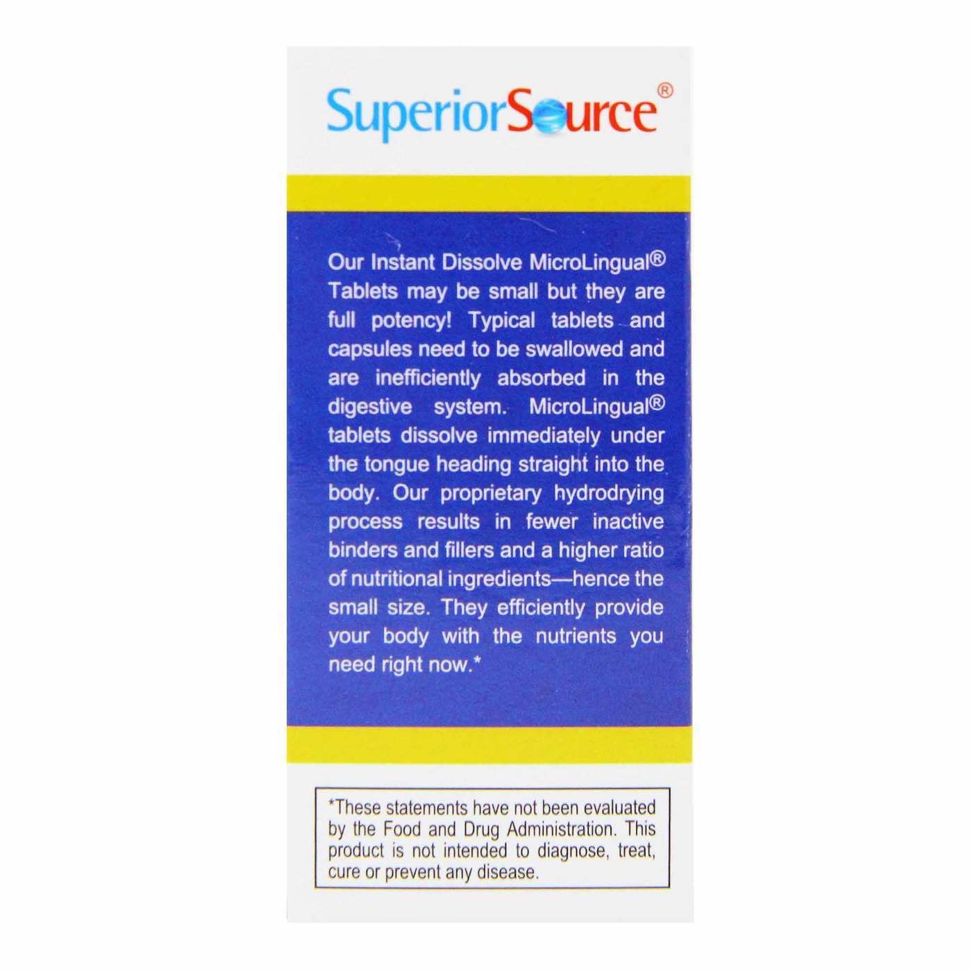 Comprar Superior Source, Vitamina A 10,000 IU - 100 Tabletes - Imagem 3
