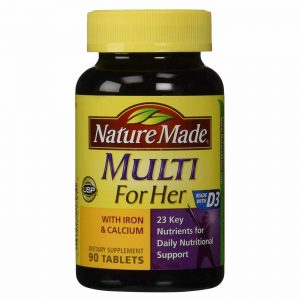 Comprar Nature Made, Multivitamínico para Elas com Ferro & Cálcio - 90 Tabletes