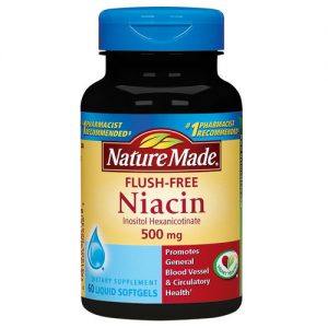 Comprar Nature Made, Niacina 500 mg sem Vermelhidão - 60 Cápsulas em Gel