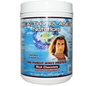 Comprar Healthy Planet The Purest Whey Proteína, Chocolate rico - 23 oz