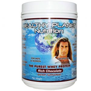 Comprar Healthy Planet The Purest Whey Proteína, Chocolate rico - 10.5 oz