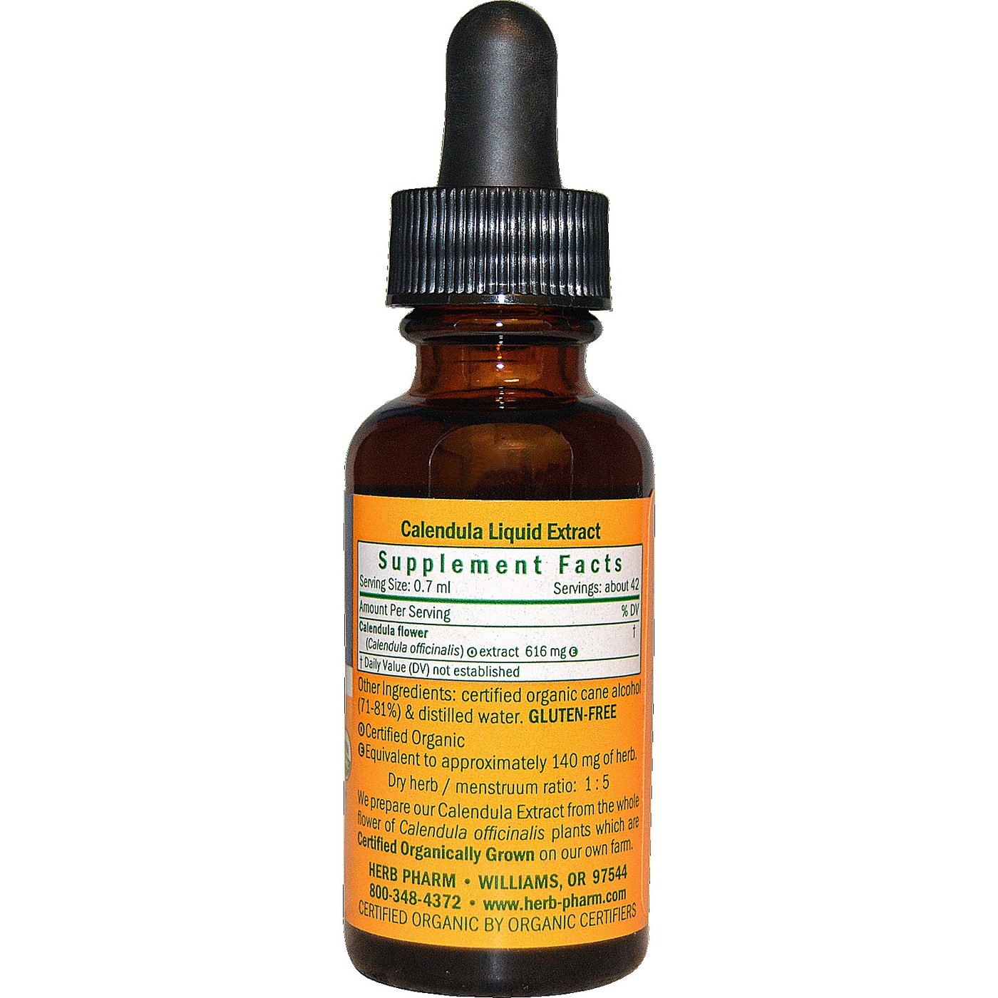 Comprar Herb Pharm, Extrato de Calêndula - 1 fl oz (30mL) - Imagem 2