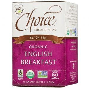 Comprar Choice Organic Teas Preto Chá, Café da manhã inglês - 16 Chá Bags
