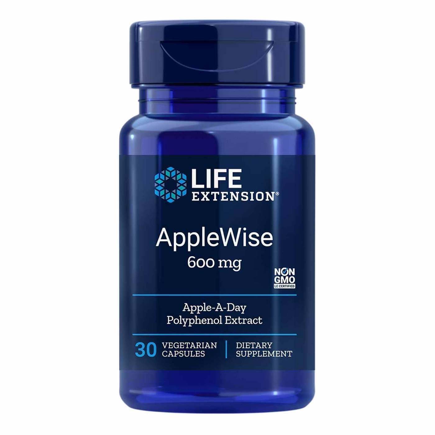 Comprar Life Extension, AppleWise 600mg - Extrato de polifenol - 30 Cápsulas Vegetarianas