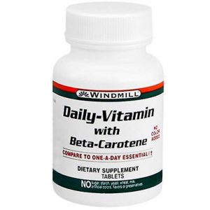 Comprar Windmill Health Products, Vitamina com Betacaroteno - 100 Comprimidos