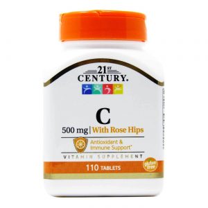 Comprar 21st Century, Vitamina C com Rosa Mosqueta - 500 mg - 110 Tabletes