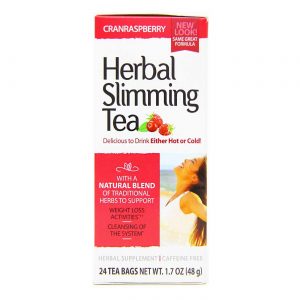 Comprar 21st Century Ervaal Slimming Chá, Cranrospberry - 24 Chá Bags