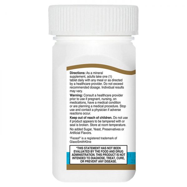 Comprar 21st Century, Ferro 65 mg - 120 Tabletes - Imagem 4