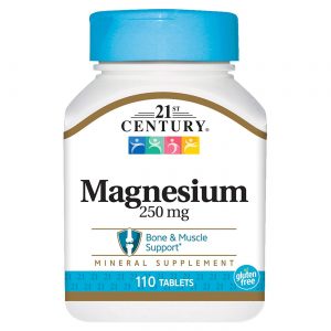 Comprar 21st Century Magnésio - 250 mg - 110 comprimidos